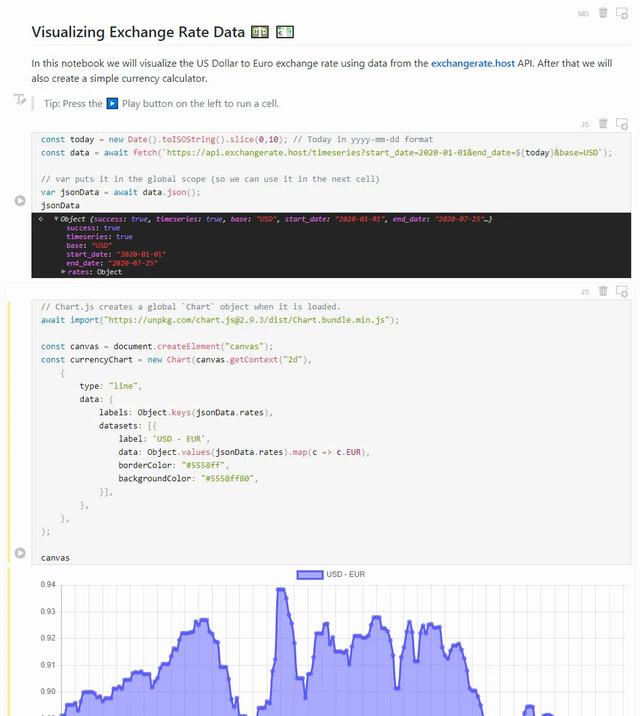 超赞！又一款可交互、可运行代码的 Web 笔记本问世