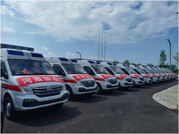 大通|40辆上汽大通MAXUS应急救援车抵豫