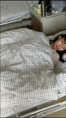 我本来2天后出院的,结果女友来探病,硬生生的延迟1周出院