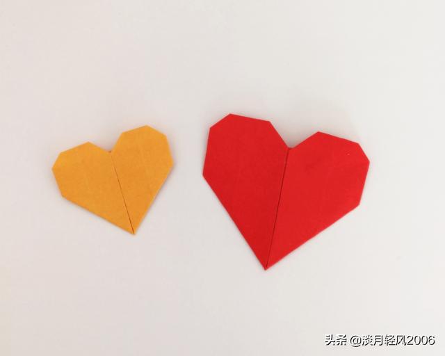 『超级宝妈』幼儿小手工，一张纸折出一个爱心的方法，简单易学