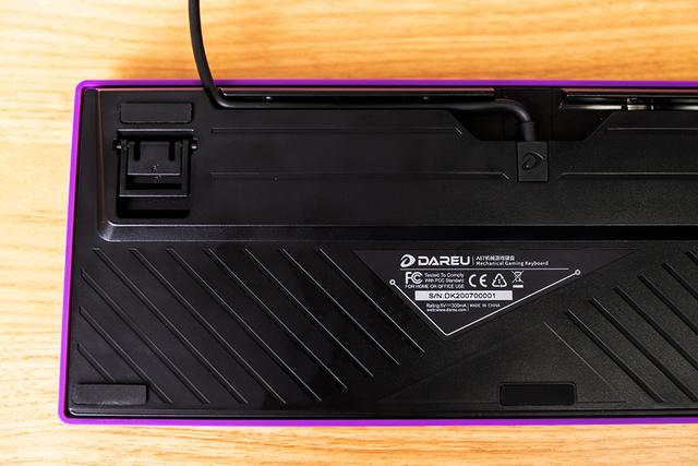 达尔优A87紫金版樱桃轴机械键盘评测：别具一格享受电竞新氛围
