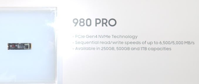 【太平洋电脑网】CES:三星展示消费级980 PRO PCIe 4.0 SSD