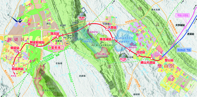15号线27号线江跳线璧铜线重庆这些重要交通项目有新消息了