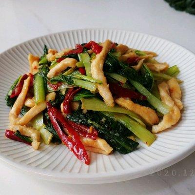 最对胃口的人气家常菜泡椒滑鸡乌塌菜