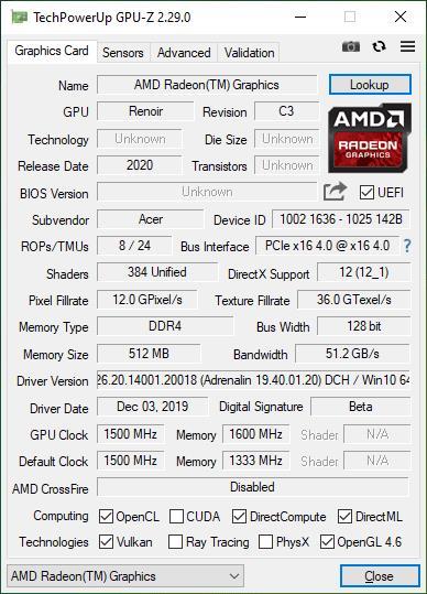 「环球网」锐龙5 4500U评测曝光：CPU性能堪比i5-9400F