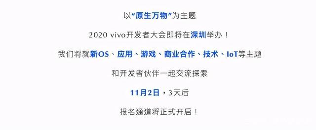 最新爆料！vivo开发者大会将带来新系统