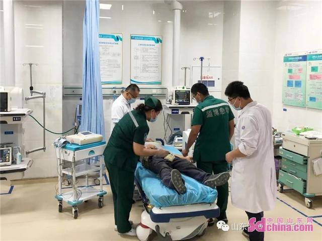 患者|淄博世博高新医院开启绿色通道抢救中暑农民工