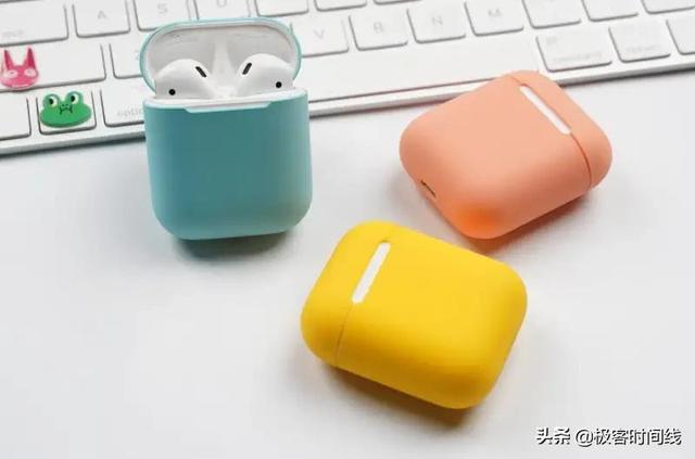 时尚清新彰显淑女气质，纯色AirPods2保护套推荐