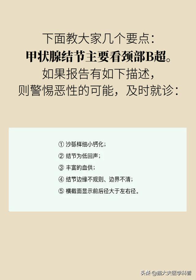 结节、息肉、囊肿有啥区别？都是癌症先兆？北肿专家组团揭秘