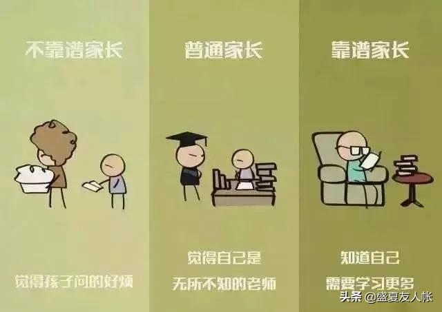 你的育儿经■10幅图揭秘可靠父母VS不可靠父母较大的差别，你是哪一种？