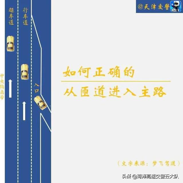 如何从匝道进入主路