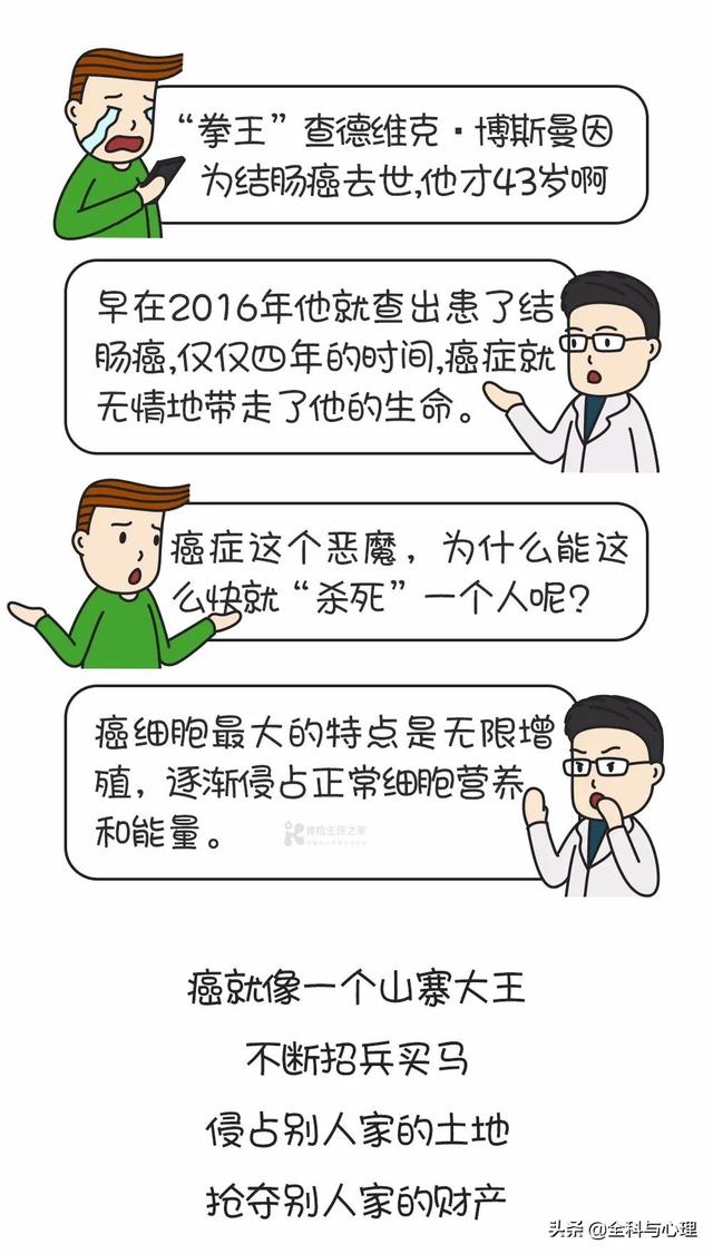 「癌」杀人全过程，这个漫画讲清了