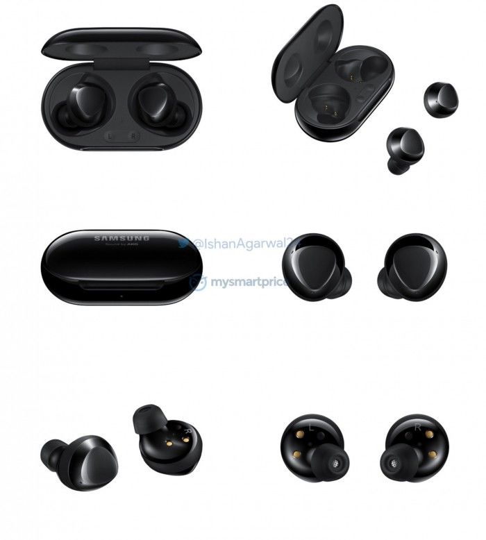 『太平洋电脑网』Galaxy Buds+最新渲染图 显示耳塞有三种外观颜色