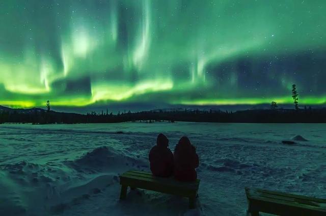 [旅行柚子君]在加拿大的星空下，闪耀女神的光芒吧