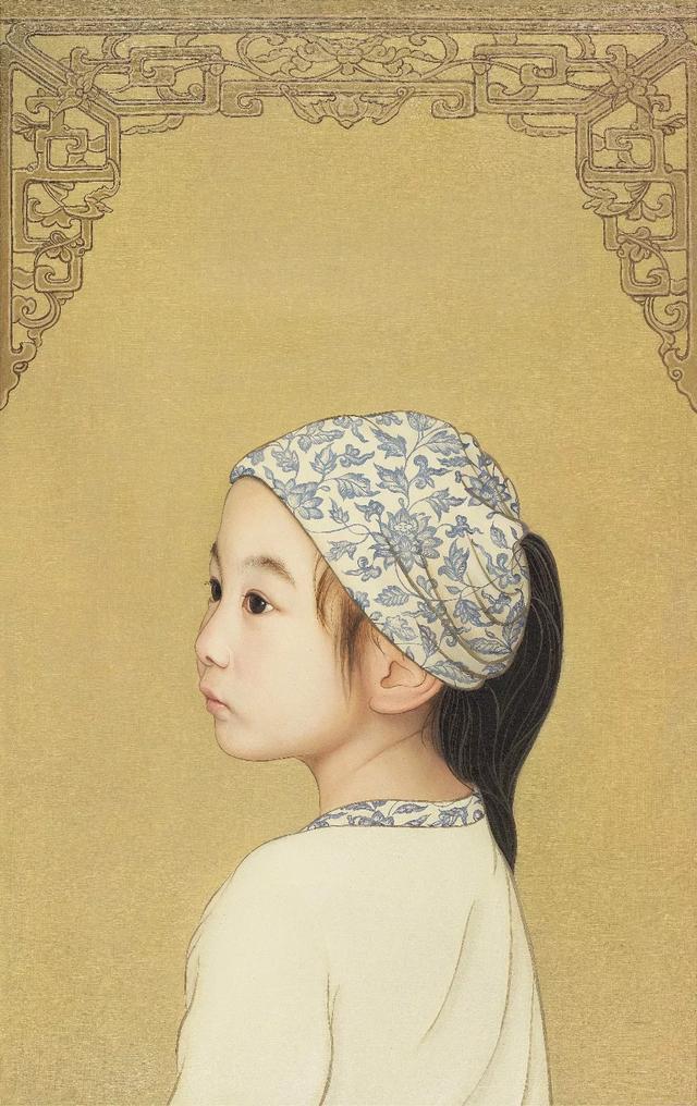 [你的育儿经]美翻了！老爸把女儿画进国画，一天创作10小时，人民日报都在转发