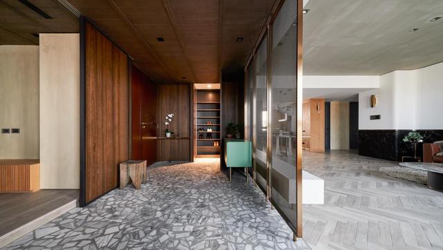 现代简约装修案例，设计和配色都很大气