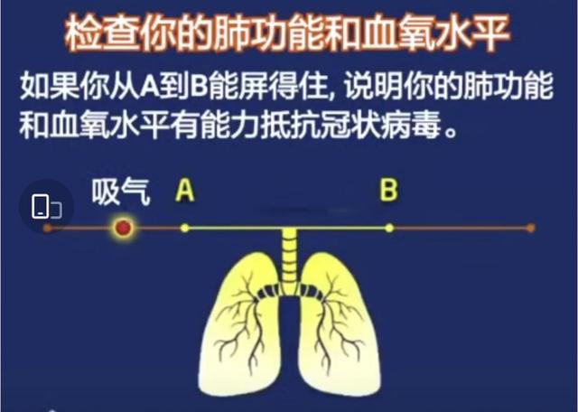 你试过网上热传的“憋气肺部测试”吗？专家建议别再跟着测了，不靠谱