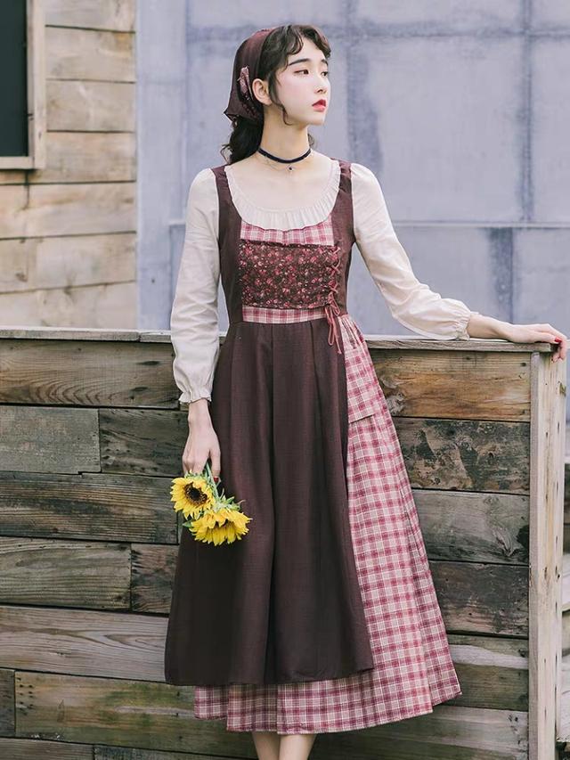 时尚探究社改良洛丽塔洋装裙，新款上新，时尚减龄甜美可爱，让你穿搭更有范