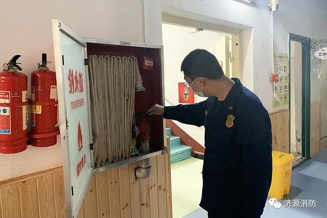 超级宝妈▲幼儿园陆续复学 济源消防主动介入保驾护航