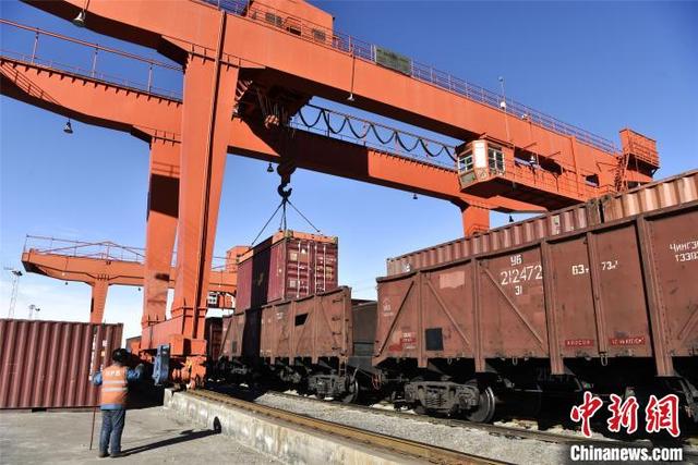 中欧|2021年中蒙最大陆路口岸接运中欧班列同比创新高