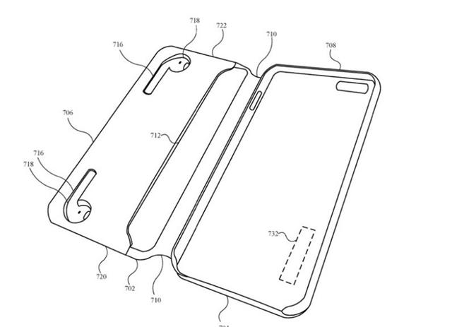 苹果获得2项新专利！未来iPhone手机壳就能给AirPods充电