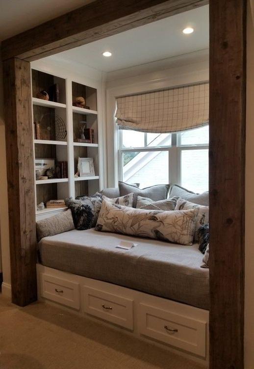 飘窗只能休闲，心有不甘？学国外拓宽当床睡，坐卧收纳一样不落