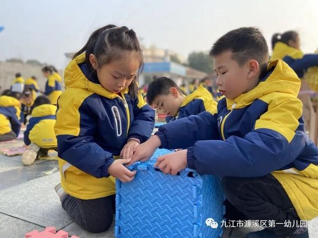 “童心共筑中国梦”——濂溪区第一幼儿园举行第三届主题建构节