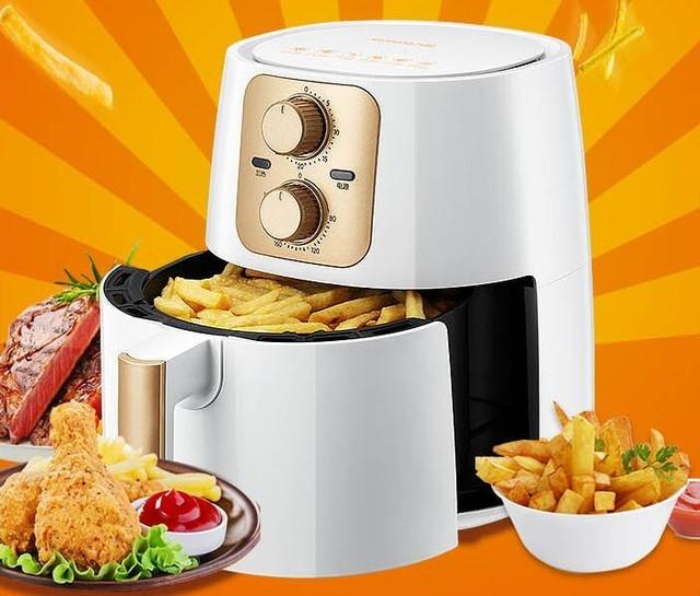 轻食大满足！无油不腻的九阳空气炸锅热卖中