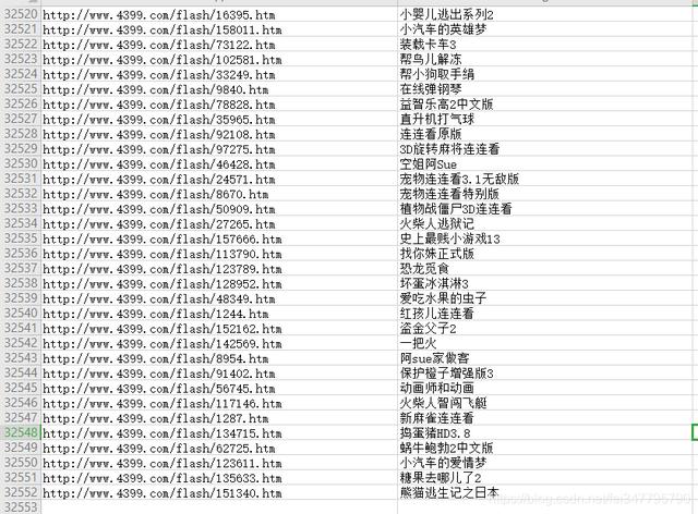 4399小游戏童年的乐趣，python爬取4399全站小游戏