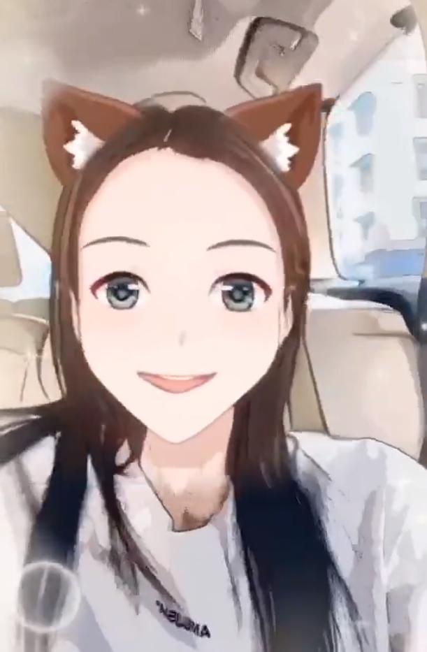 鹿畔阳光|黄晓明一家三口合体，车中大玩漫画变脸，力破夫妻不合传闻