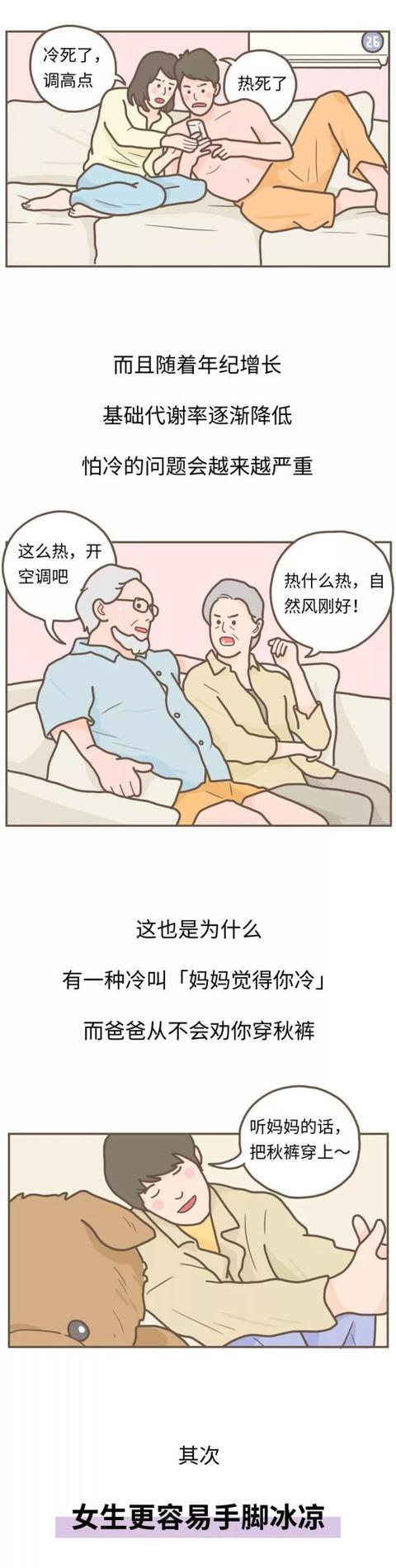 冬天脚冷，放在男朋友哪里最暖和？