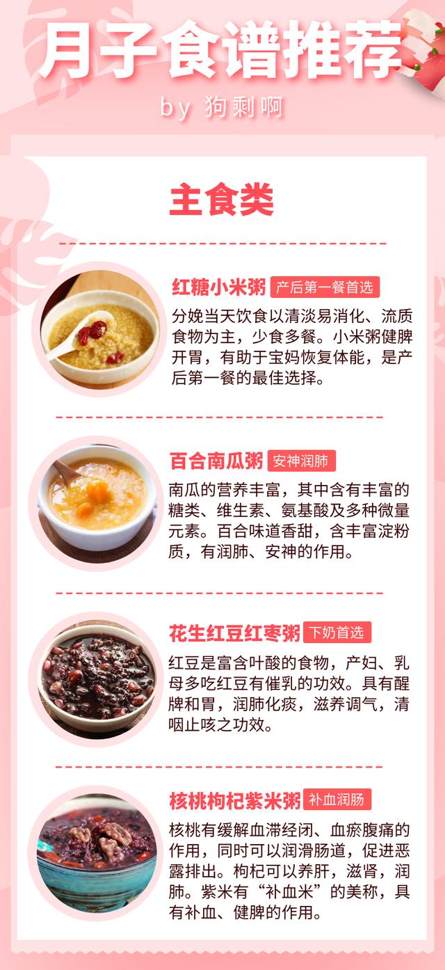 狠幸福|坐月子怎么吃？27岁宝妈的月子食物清单，准爸妈收藏起来