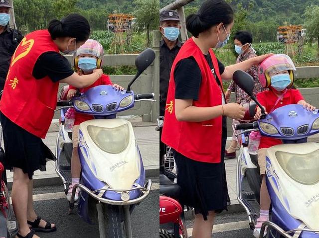 你的育儿经|一路平安，多“盔”有你——小越街道中心幼儿园开展安全宣传活动之头盔佩戴行动
