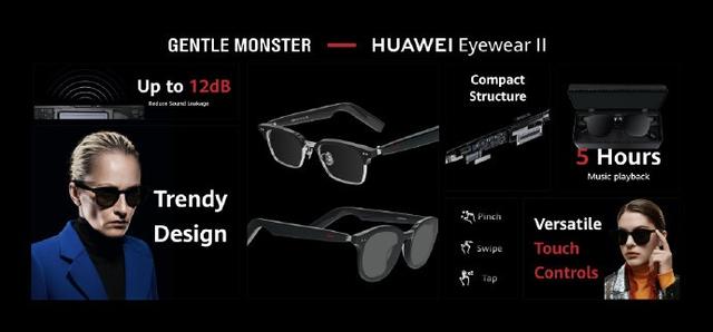 2499 元起，HUAWEI X GENTLE MONSTER Eyewear II 智能眼镜发布