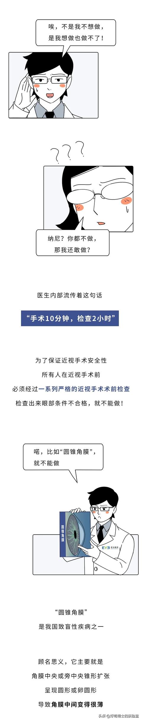 眼科医生自己都不做近视手术？原因过于真实