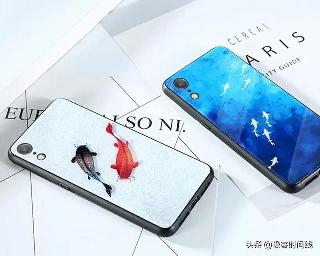 小众iPhone XR彩绘手机壳，大胆玩弄艺术气息