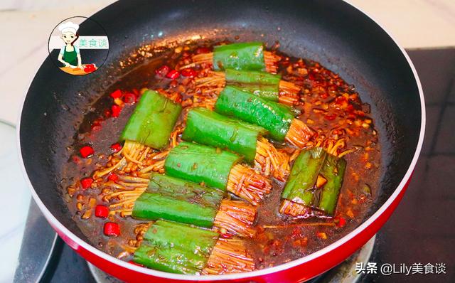 冷天别老吃肉了，这素菜孩子超爱吃，不放肉也很香，做一盘不够吃