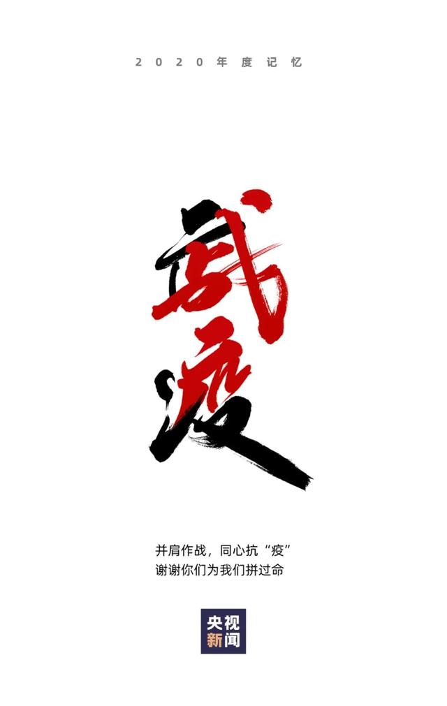 一组字，一起回顾2020，展望2021