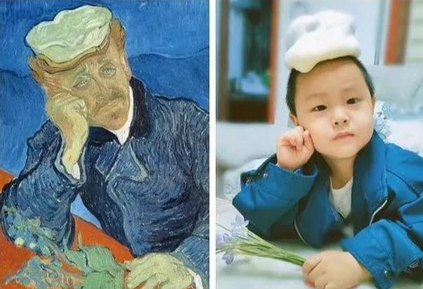 你的育儿经|幼儿园举办模仿秀，萌娃成了世界名画的主角，这一届孩子太有才了