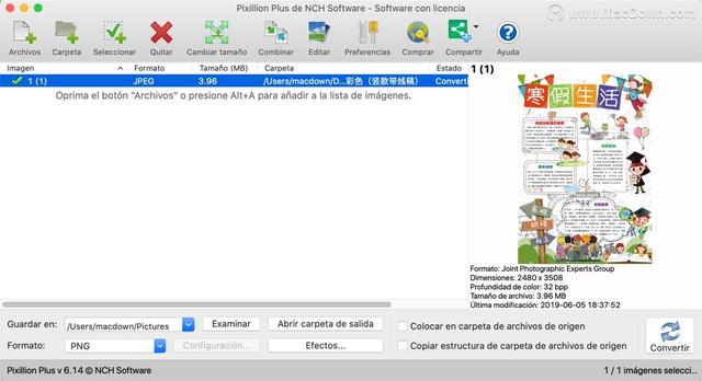 Pixillion for Mac(图像转换软件)