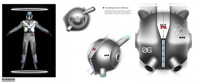 畅想未来汽车世界：日产打造由意念控制的概念车GTR-X