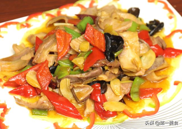 下酒菜溜烧肚片，教你酒店主厨的偷懒做法，又快又香，3分钟上桌