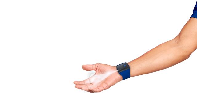 手环|初创公司SprayCare推出新手环：可喷洒消毒液