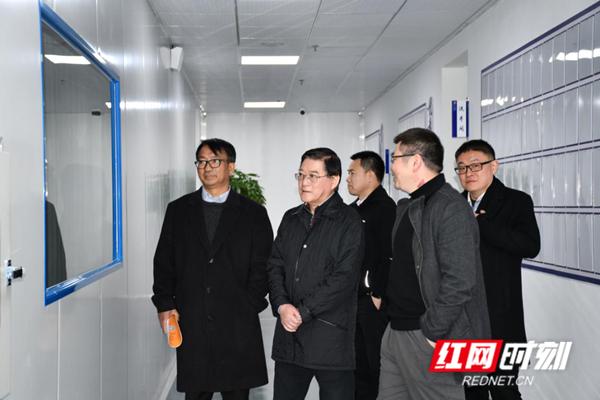 王又良一行调研麓谷科创园大科激光