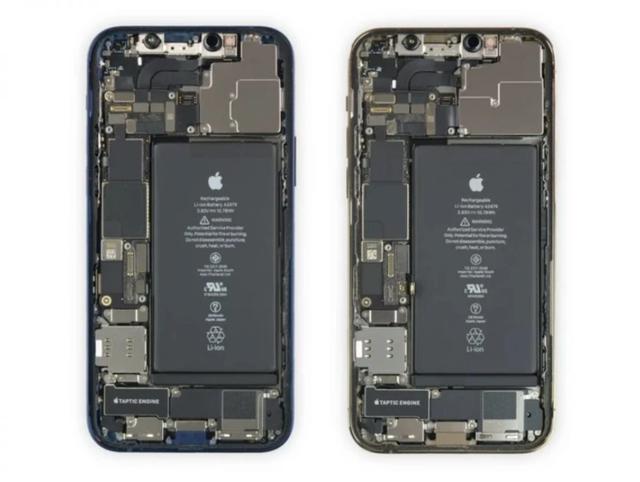 iPhone 12两款机型拆解：部分零件可互换 用料基本无差距