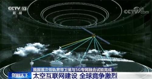 互联网|我国首次低轨宽带卫星与5G专网融合试验完成 未来将实现随时随地上网