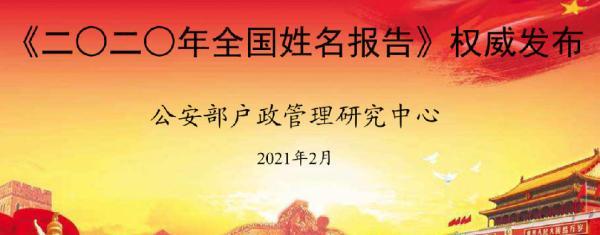 名字|“梓、子、宇”前三！2020年全国姓名报告出炉，还有父母那一辈的高频名字