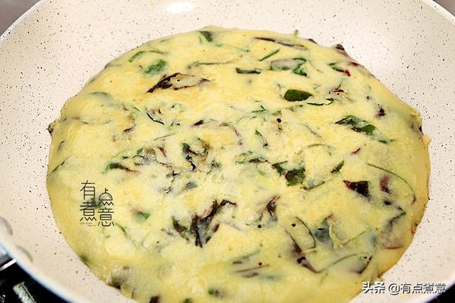 超级宝妈@春天孩子长高季，用这菜做成早餐饼，比喝牛奶强，不懂吃可惜了