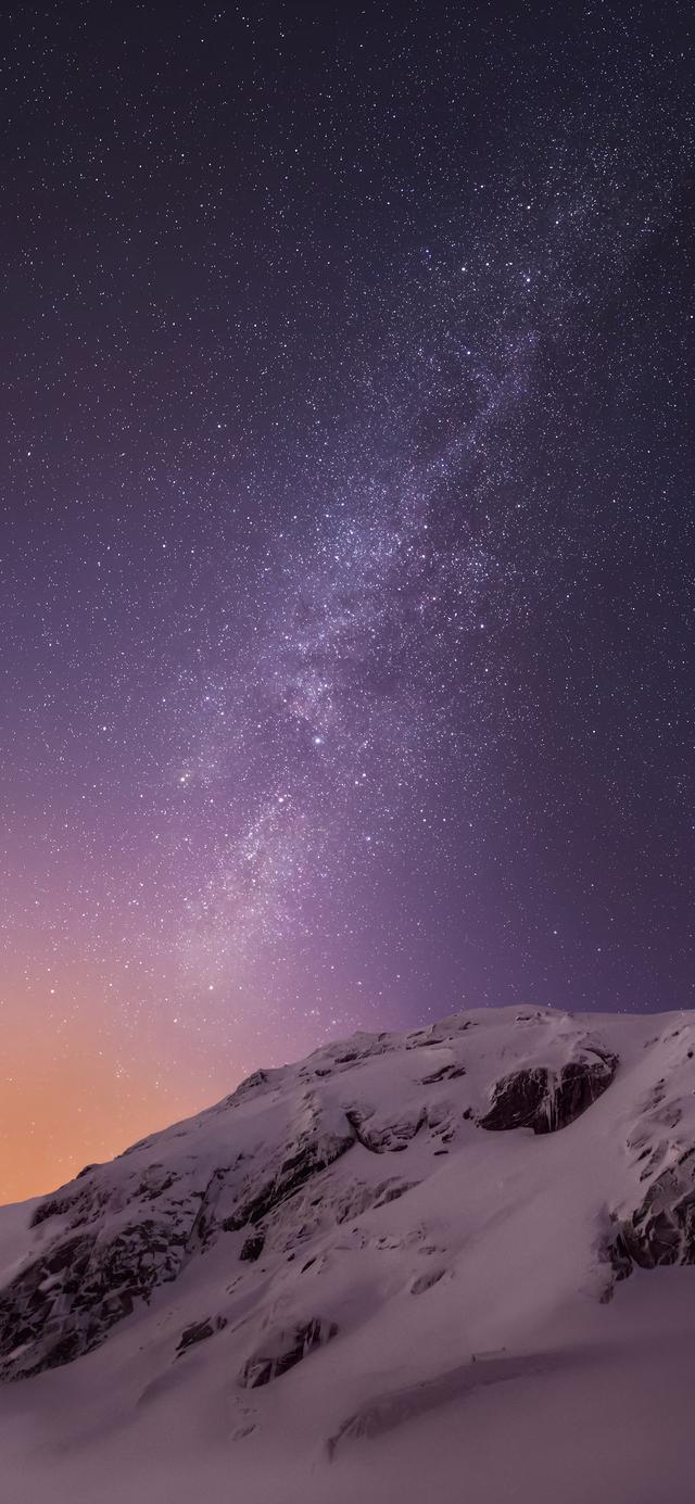 “苹果iOS”历年内置经典高清壁纸｜风景类