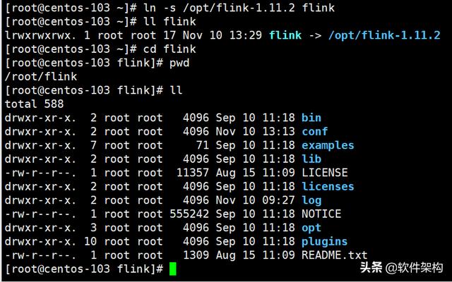 Linux 软链接的使用和具体演示